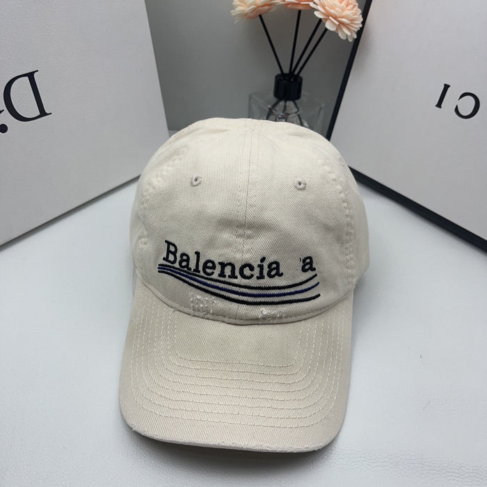 Wholesale Broken hole baseball cap, soft top duckbill cap, sun protection cap