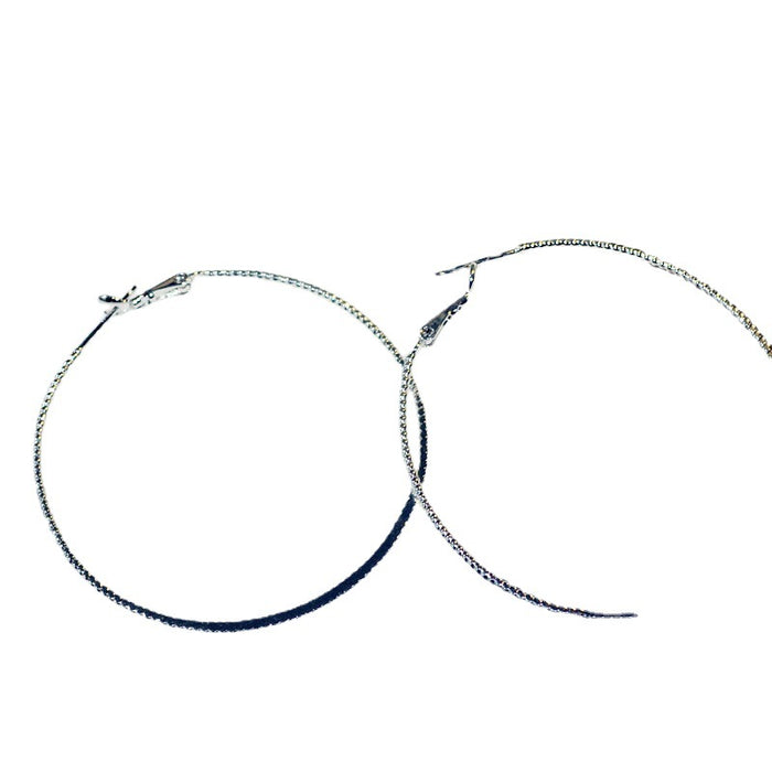 Wholesale New Fashionable, Personalized, Exaggerated, Trendy, Large Circle, Golden Circle, Ring Earrings