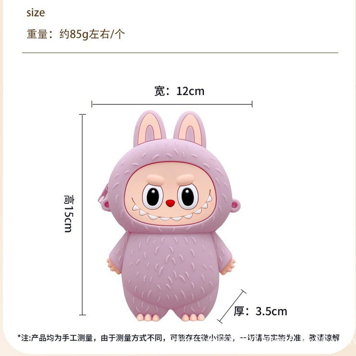 Wholesale Children's cartoon silicone small bag crossbody bag shoulder bag coin purse