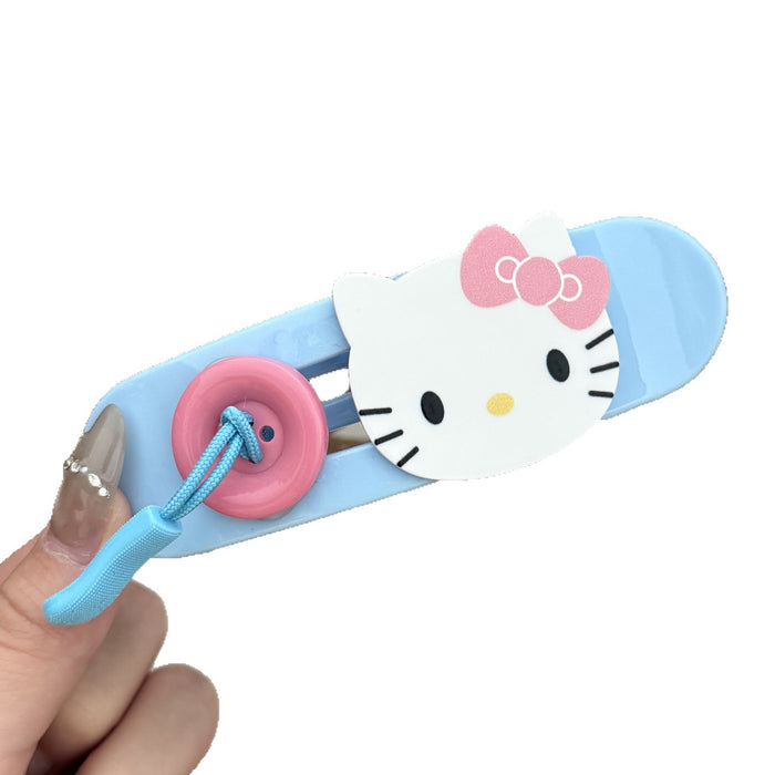 Wholesale Cat Button Cute Hair Clips