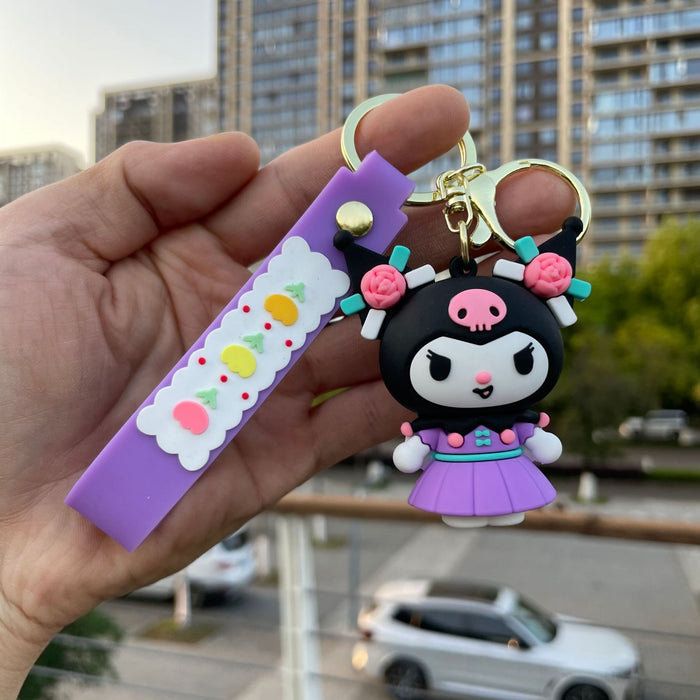 Wholesale Keychain Cute Doll Bag Pendant Hanging Decoration Car Keychain Ring