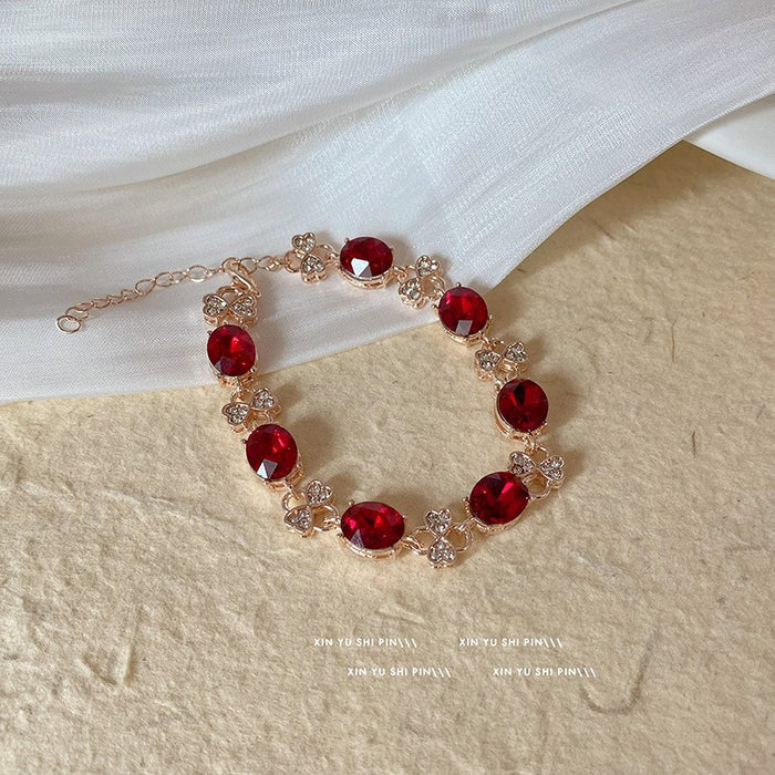 Wholesale Purple bracelet with multiple layers of layering, colorful, sweet, exquisite and versatile accessories