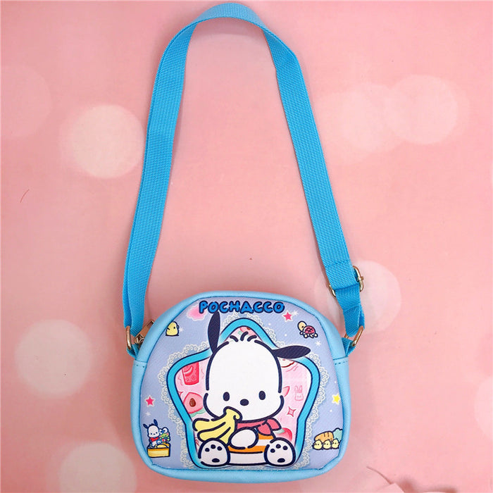 Wholesale PU Cartoon Double-sided Printing Messenger Bag JDC-SD-YaLL002