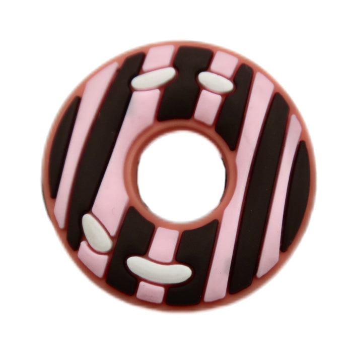 Wholesale Doughnut hole shoe flower shoe buckle PVC soft rubber shoe flower DIY accessory decoration buckle shoelace buckle in stock