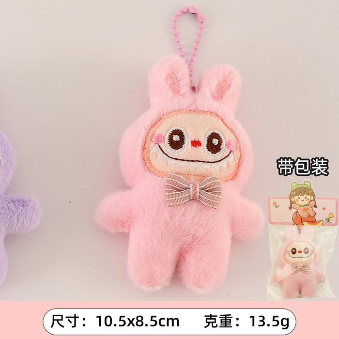 Wholesale Cartoon Plush Pendant Cute  Doll Brooch Bag Pendant Small Accessories