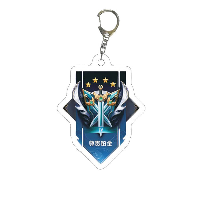 Wholesale Game-themed acrylic keychain accessory