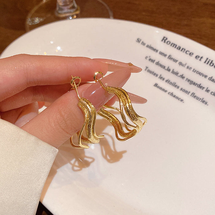 Wholesale Personality Large Hoop Earrings