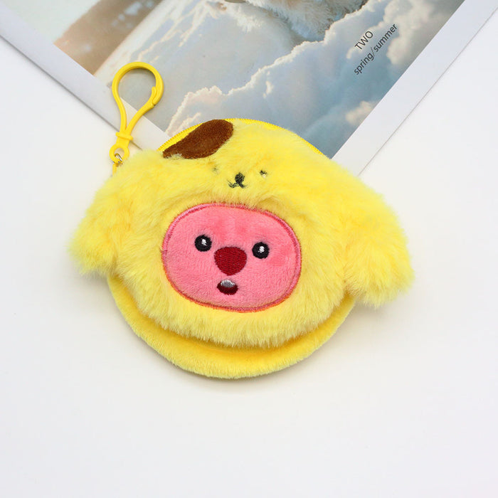 Wholesale Cartoon Plush Mini Coin Purse