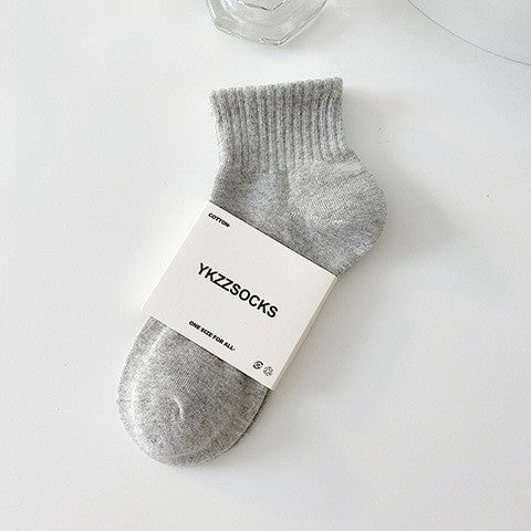 Wholesale Socks, socks, sports, breathable, sweat absorbing, versatile, thin, college style, low cut short tube socks