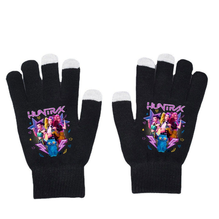 Wholesale KPOP Student gloves warm touchscreen gloves