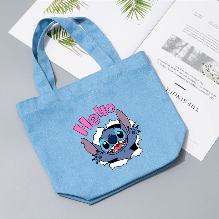 Wholesale Cartoon Printed Pattern Canvas Tote Bag JDC-HD-WuDuomei001