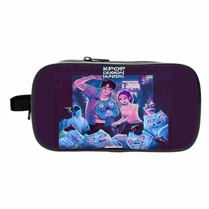 Wholesale Large Capacity Double-Layer DIY Custom Pencil Case