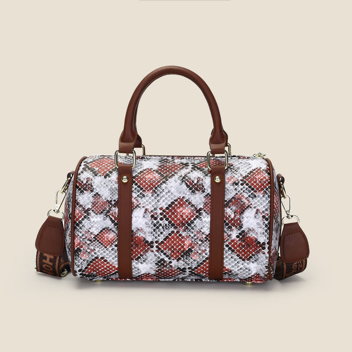 Wholesale Fashionable new snake patterned bag with large capacity and versatile temperament, single shoulder carrying crossbody bag