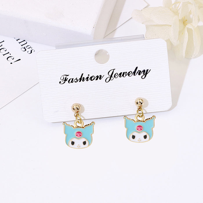 Wholesale Cartoon S925 Silver Ear Studs Boutique Resale Fashion Accessory MOQ≥2