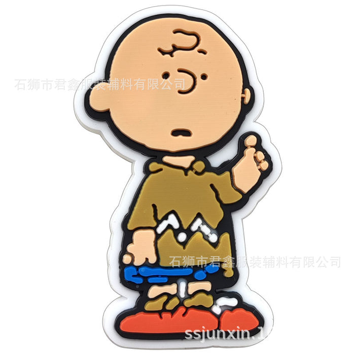 Wholesale 50pcs hole shoes soft rubber decorative buckle shoe accessories