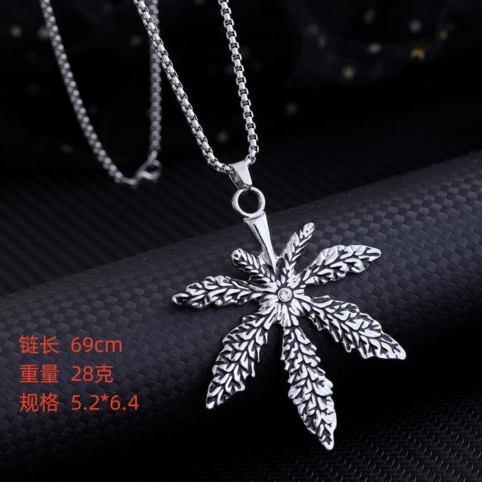 Wholesale All-match Pendant Stainless Steel Necklace JDC-NE-Zheq009