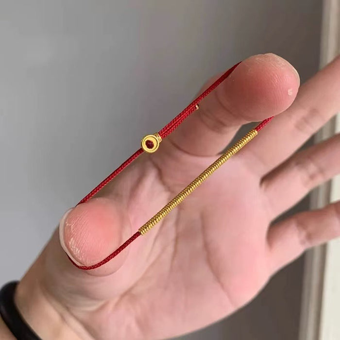 Wholesale Red Rope Bracelet Women's Handheld Jewelry