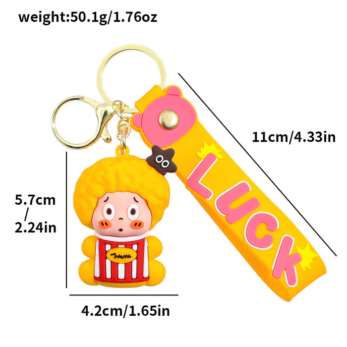Wholesale Cute Cartoon Character Doll Keychain Pendant