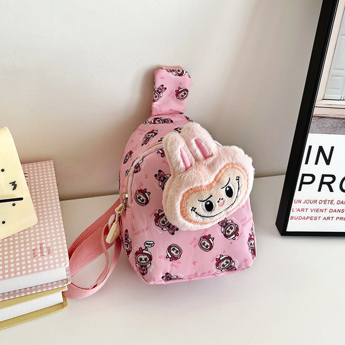 Wholesale Doll Plush Children' s Bag Shoulder Bag