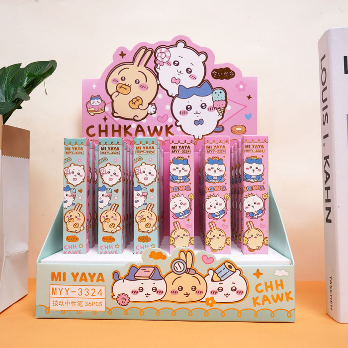 Wholesale Blind box pen smooth writing gel pen with cartoon design