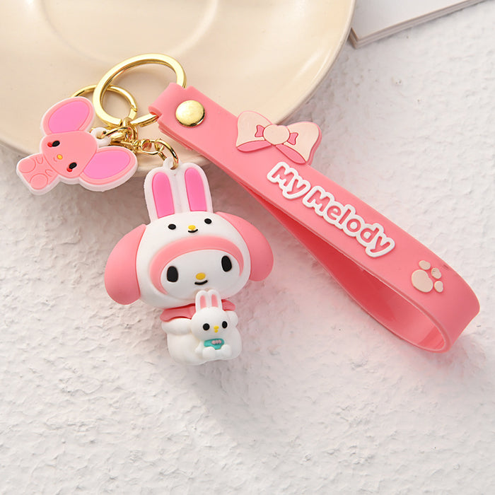 Wholesale  Cartoon cute  keychain pendant key chain  car ornaments small gifts