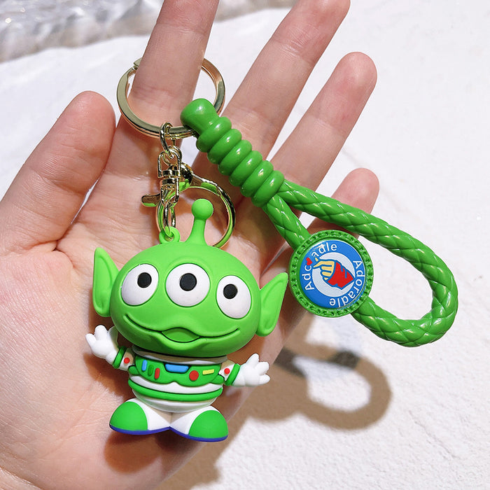 Wholesale Cartoon Silicone Doll Keychain JDC-KC-QiChao058