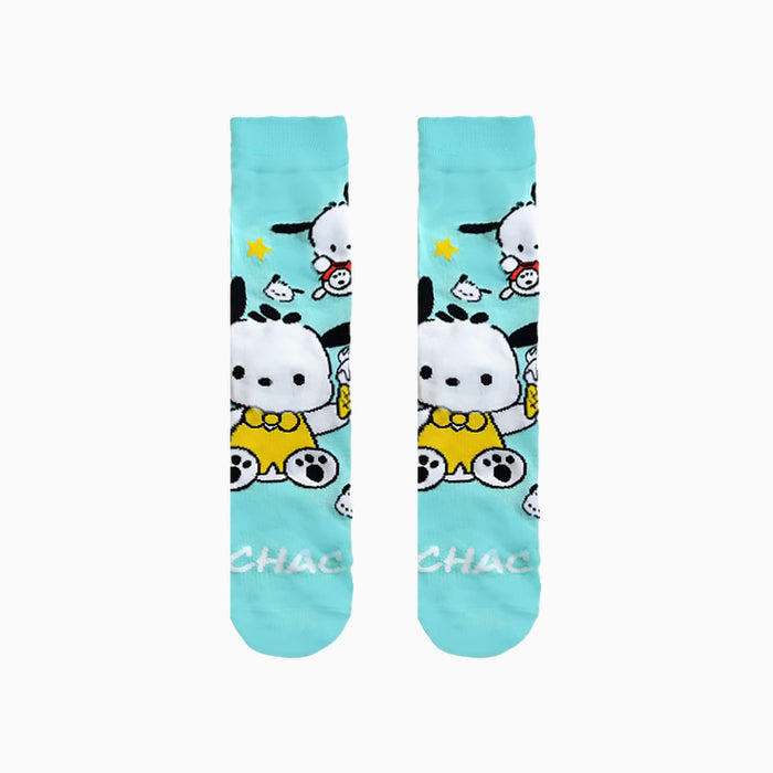 Wholesale Cotton All-Season Cartoon Mid-Calf Socks