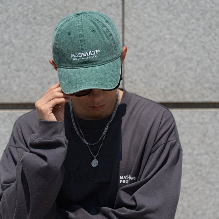 Wholesale Vintage washed vintage embroidered duckbill cap