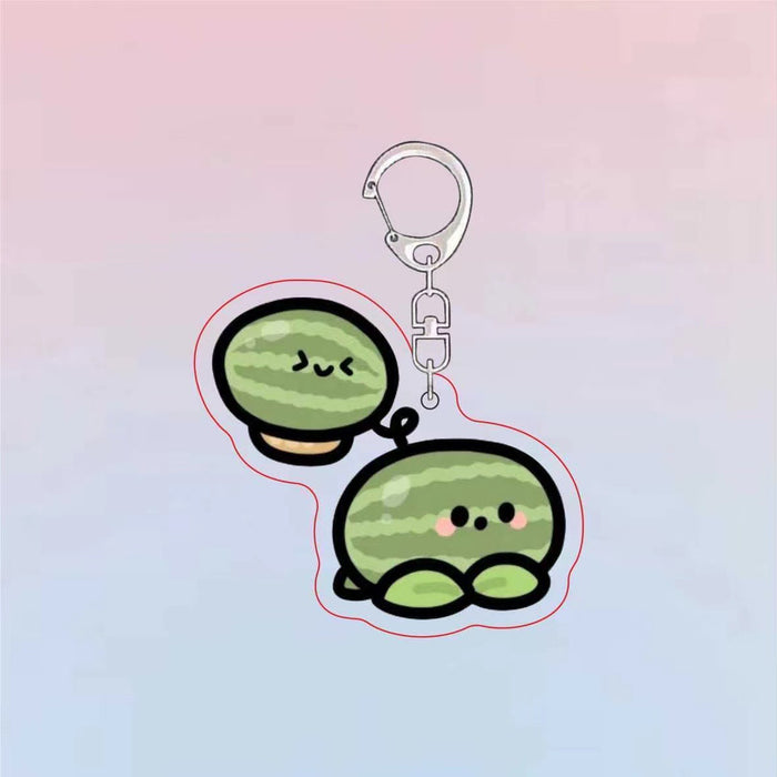 Wholesale Keychain Cartoon Merchandise Cute Acrylic Pendant