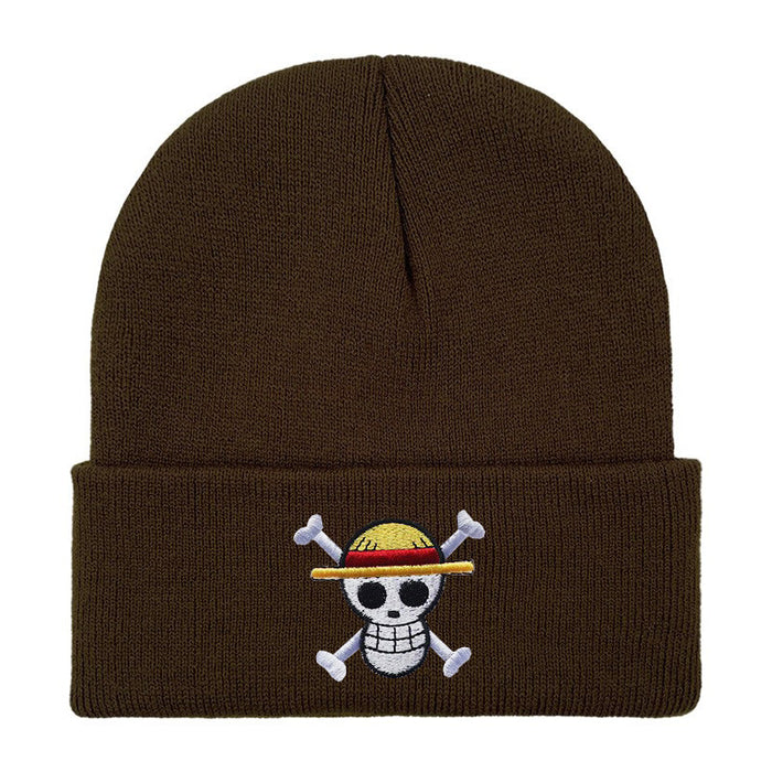 Wholesale Cartoon Embroidery Acrylic Wool Knitted Hat JDC-FH-Shengn005