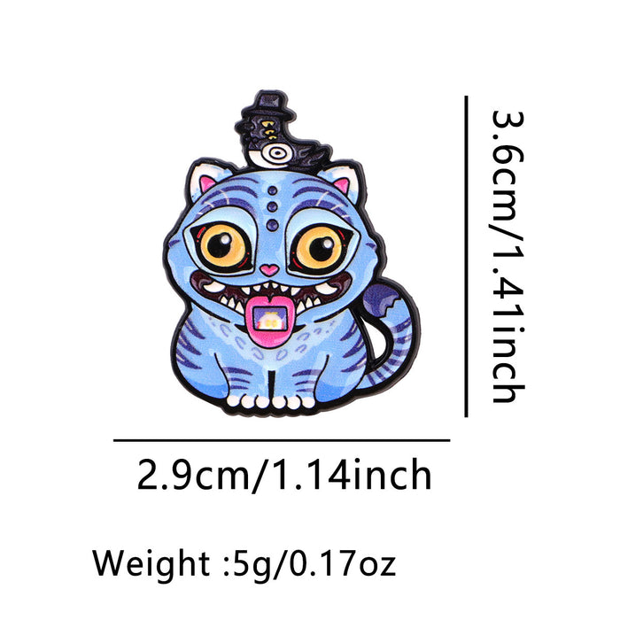 Wholesale 5pcs KPOP Metal Brooch for Backpacks Women' s Brooch