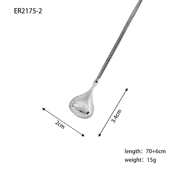 Wholesale saddle shape alloy necklace all-match accessories bow long