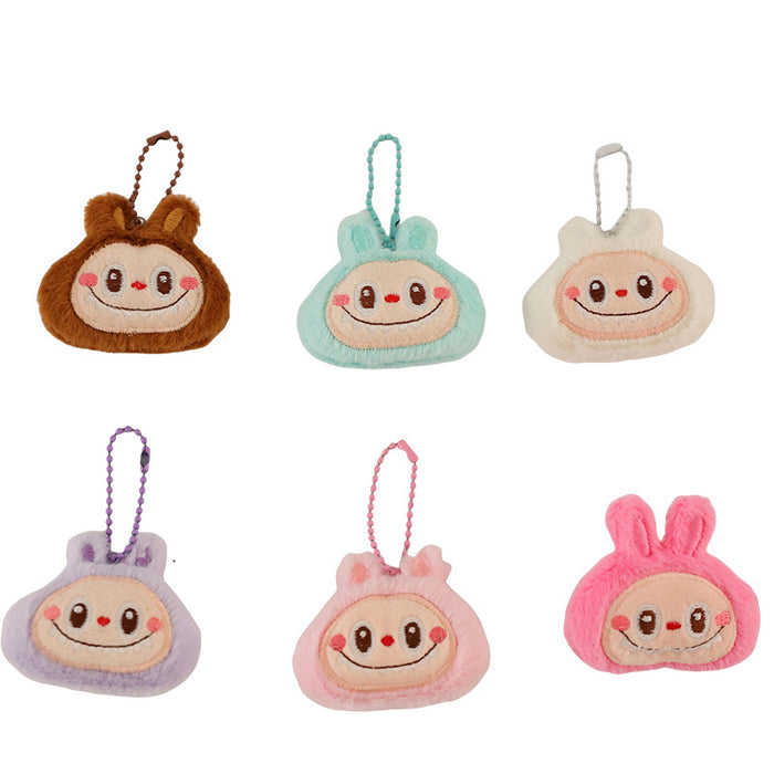 Wholesale Cartoon Plush Pendant Cute  Doll Brooch Bag Pendant Small Accessories
