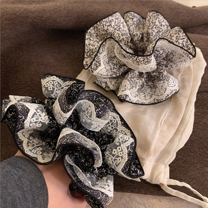 Wholesale New exquisite headband lace edge tied headband headband floral hair accessory