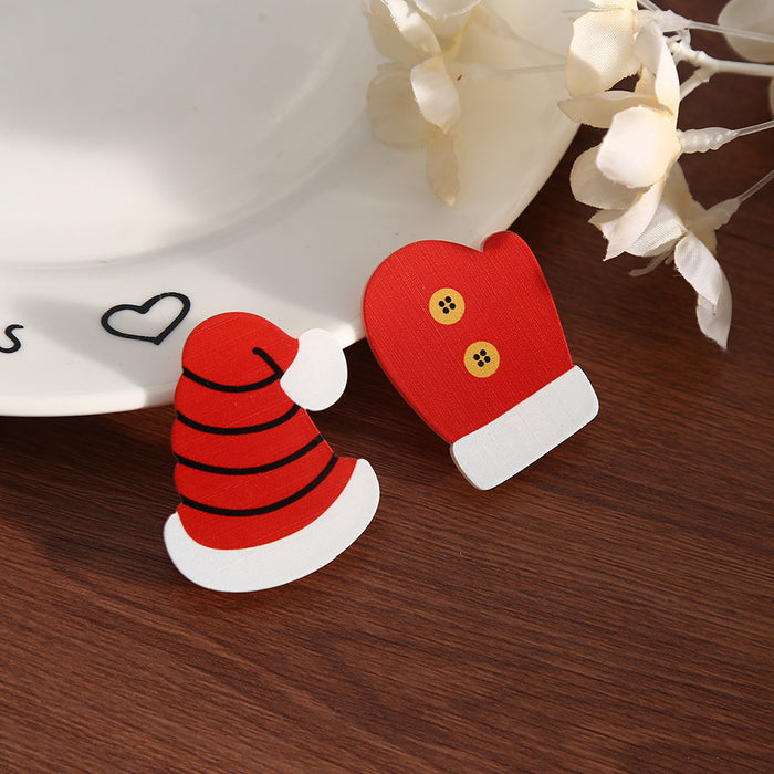 Wholesale Christmas Santa Reindeer Cartoon Duckbill Hair Clips Acetate Fashion Hair Accessory
