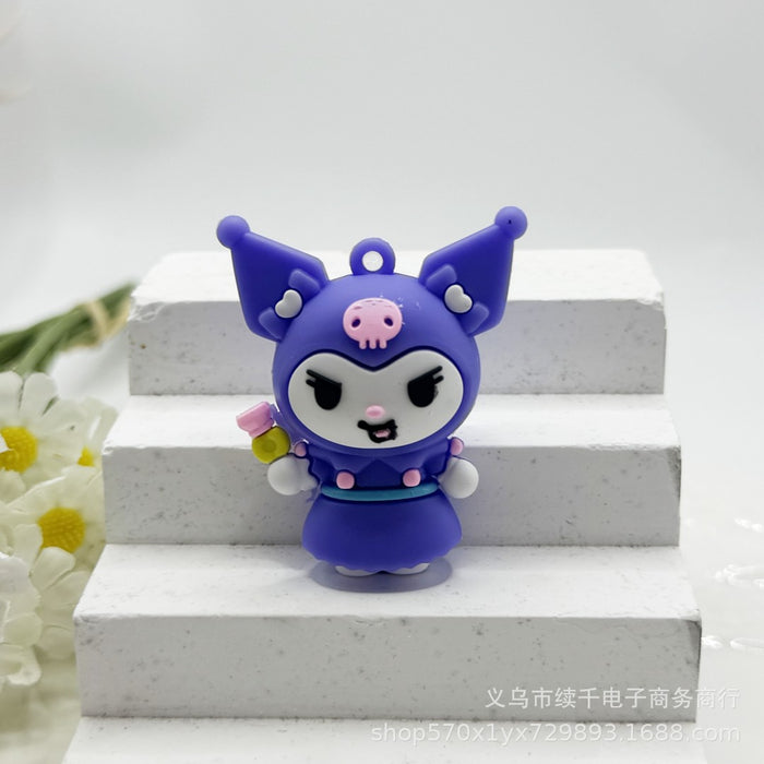 Wholesale Cartoon keychain exquisite small gift car keychain pendant