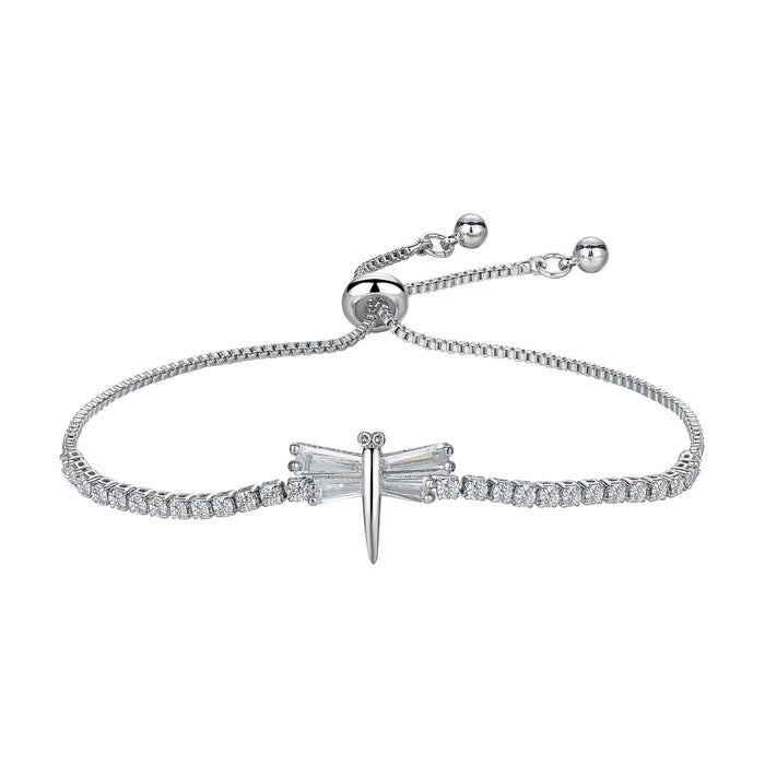 Wholesale clear dragonfly bracelet design all-match hand rope women