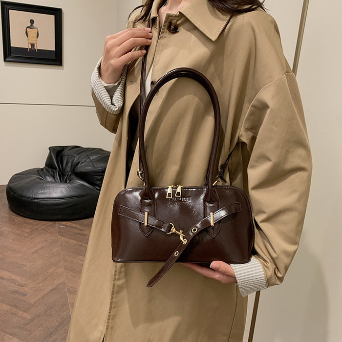 Wholesale Vintage Handheld Commuter Bag with Large Capacity Underarm Bag