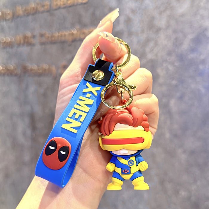 Wholesale Cartoon Wolverine Bag Pendant Car Key Chain