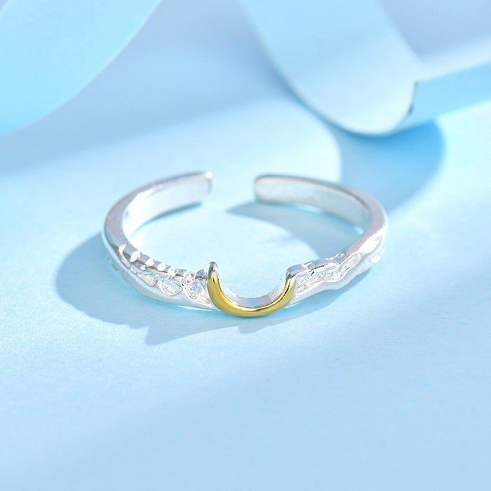 Wholesale The ring is simple, with a high-end feel and an open mouth