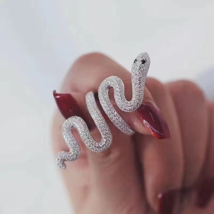 Wholesale Copper Snake Ring JDC-RS-YPY001
