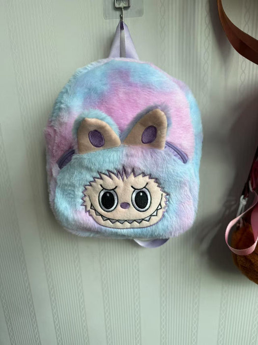 Wholesale Cartoon  Children' s Plush Toy Backpack Cute Cartoon Doll Backpack