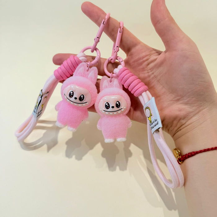 Wholesale Plush Keychain Cute Cartoon Doll Couple Bag Pendant