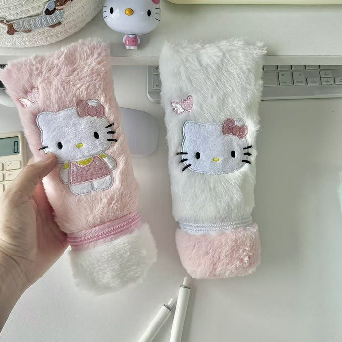 Wholesale Cartoon Plush Toothpaste Pencil Bags