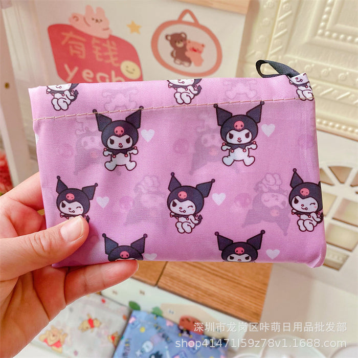 Wholesale Cute Large Capacity Eco-bag  Supermarket Shopping Bag Lightweight Cloth Bag Shoulder Bag