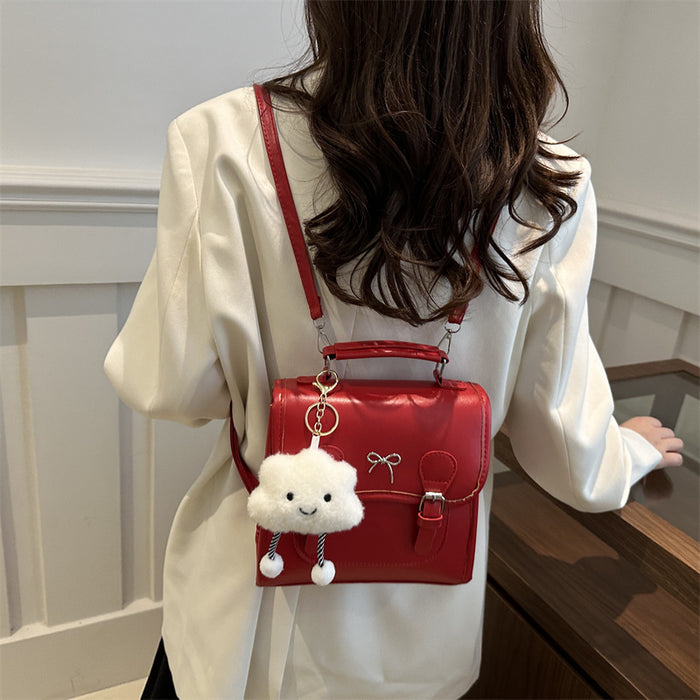 Wholesale Small niche design backpack, fashionable and stylish backpack, portable shoulder bag