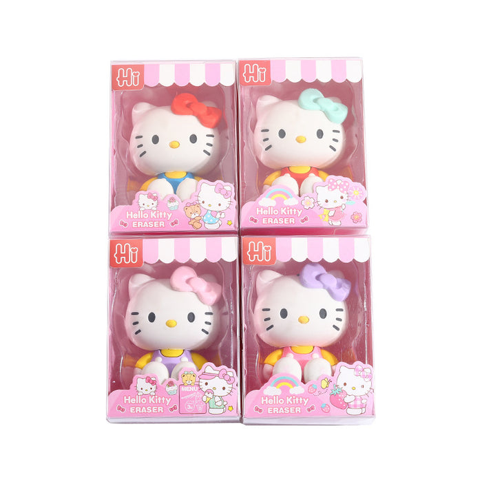 Wholesale 3D Eraser Stationery Office Diy Assembly Rubber