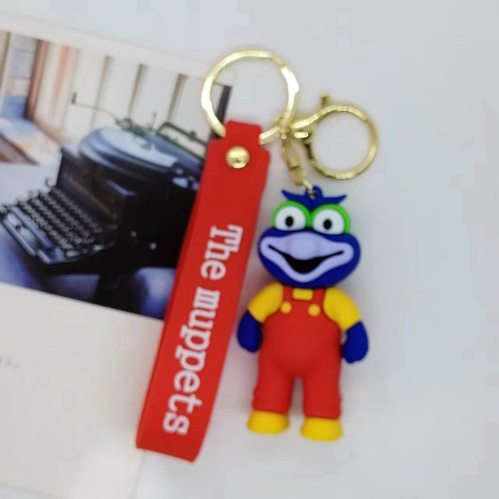 Wholesale Cartoon Muppet Keychain Pendant Bag Car Keychain Accessories