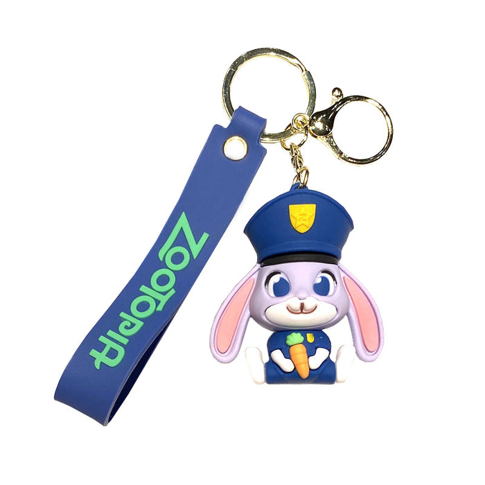 Wholesale Creative keychain, cute car keychain, men's and women's bag, couple's small pendant