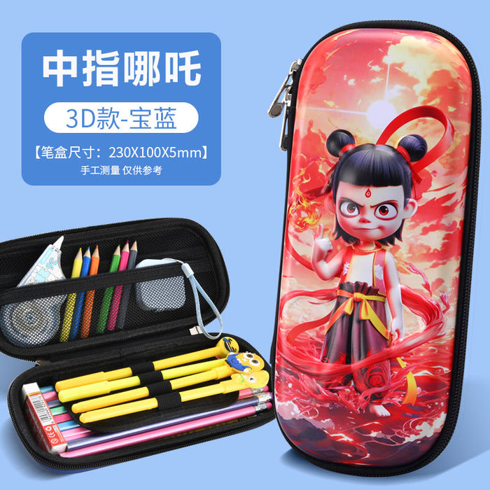 Wholesale Cartoon Pencil Case for Primary School Students Multi-Layer Storage
